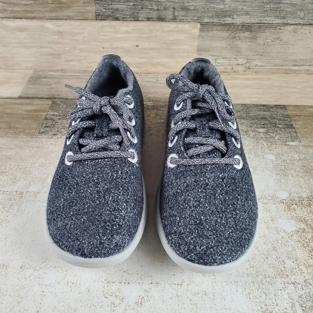 Allbirds Wool Runner Womens Shoes Sz 6 Running Athletic Gray Lace-Up Sneakers